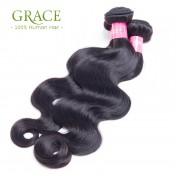 Hot Sale 7A Peruvian Body Wave Virgin Hair 1pcs/100g Unprocessed Natural Black Hair 100% Cheap Human Hair Peruvian Body Wave