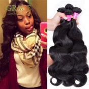 Queen Weave Beauty Ltd Malaysian Body Wave 3pcs Lot Unprocessed Natural Black Malaysian Hair Wholesales 7A Malaysian Body Wave