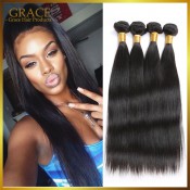 3 Pcs/Lot Indian Virgin Straight Hair Grade 7A Indian Straight Hair Unprocessed Human Hair Bundles In Stock No Tangle