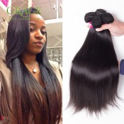 Peruvian Virgin Hair Straight 5pcs/lot Natural Black 100% Unprocessed Human Hair Weave Bundles 7A Peruvian Straight Virgin Hair