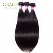 Brazilian Virgin Hair Straight 5Bundles Natural Black Mocha Hair Company Wholesales 7A Brazilian Human Hair Extension Straight